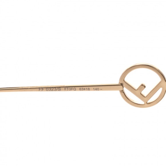 FENDI F is Dark Grey Shaded Oversized Ladies Sunglasses
FF0323SFT3FQ63 - Picture 10 of 11